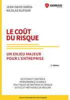 Couverture du livre « Le cout du risque - un enjeu majeur pour l'entreprise » de Jean-David Darsa aux éditions Gereso