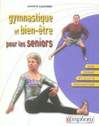 Couverture du livre « Gymnastique et bien-être pour les séniors » de Annick Louvard aux éditions Amphora