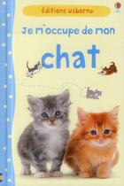 Couverture du livre « Je m'occupe de mon chat » de Katherine Starke et Christyan Fox aux éditions Usborne