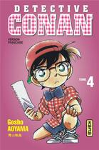 Couverture du livre « Détective Conan Tome 4 » de Gosho Aoyama aux éditions Kana