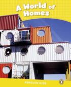 Couverture du livre « World of homes ; reader CLIL ; niveau 6 » de Nicole Taylor aux éditions Pearson