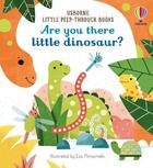 Couverture du livre « Are you there little dinosaur? » de Sam Taplin et Essi Kimpimaki aux éditions Usborne