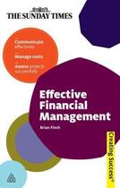 Couverture du livre « Effective Financial Management » de Brian Finch aux éditions Kogan Page Digital