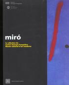 Couverture du livre « Miró » de Agnes De La Beaumelle aux éditions Centre Pompidou