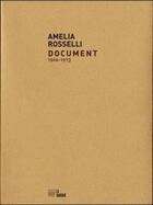 Couverture du livre « Document » de Amelia Rosselli aux éditions La Barque