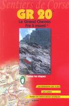 Couverture du livre « Gr20 - le grand chemin fra li monti » de Biancarelli B. aux éditions Albiana