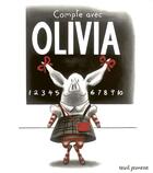 Couverture du livre « Compte avec olivia » de Ian Falconer aux éditions Seuil Jeunesse