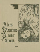 Couverture du livre « Les aventures d'Alice au coeur de la terre ; Alice's adventures under ground » de Lewis Carroll aux éditions Fremok