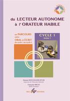 Couverture du livre « Parcours entre oral et ecrit - cycle 1 - du lecteur autonome a l orateur habile » de Moughamir-Mlik aux éditions Ebla