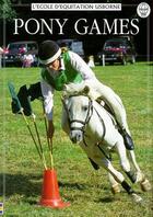 Couverture du livre « Pony games » de Rosie Heywood aux éditions Usborne