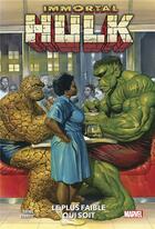 Couverture du livre « Immortal Hulk t.9 : le plus faible qui soit » de Al Ewing et Joe Bennett aux éditions Panini