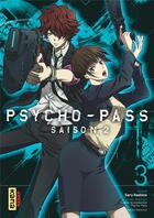 Couverture du livre « Psycho-pass - saison 2 Tome 3 » de Saru Hashino aux éditions Kana