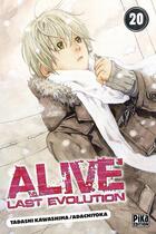 Couverture du livre « Alive, last evolution Tome 20 » de Tadashi Kawashima et Adachitoka aux éditions Pika