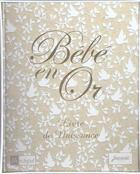 Couverture du livre « Bebe en or » de Belfond Isabelle aux éditions Archipel
