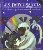 Couverture du livre « Les percussions - petit singe » de Leigh Sauerwein aux éditions Gallimard-jeunesse