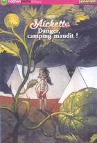 Couverture du livre « Mickette danger camping maudit » de Gudule/Durual aux éditions Nathan