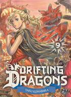 Couverture du livre « Drifting dragons Tome 9 » de Taku Kuwabara aux éditions Pika