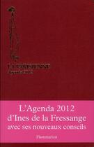 Couverture du livre « La parisienne ; agenda 2012 » de Ines De La Fressange aux éditions Flammarion