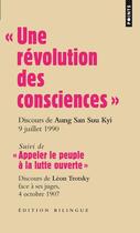 Couverture du livre « Une révolution des consciences
