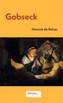 Couverture du livre « Gobseck » de Honoré De Balzac aux éditions Perret