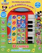 Couverture du livre « La maison de Mickey : mon premier atelier musical ; je lis, je chante et je joue » de Disney aux éditions Pi Kids