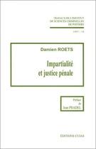 Couverture du livre « 18. impartialite et justice penale » de Poitiers aux éditions Cujas