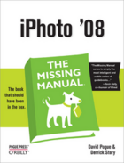 Couverture du livre « IPhoto '08: The Missing Manual » de Derrick Story aux éditions O'reilly Media