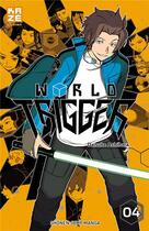 Couverture du livre « World trigger Tome 4 » de Daisuke Ashihara aux éditions Crunchyroll