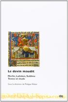 Couverture du livre « Le devin maudit : Merlin, Lailoken, Suibhne : textes et étude » de Philippe Walter aux éditions Uga Éditions
