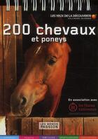 Couverture du livre « 200 chevaux et poneys » de Helene Montardre aux éditions Gallimard-jeunesse