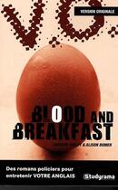 Couverture du livre « Blood and breakfast » de Andrew Ridley aux éditions Studyrama