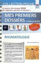 Couverture du livre « Mes premiers dossiers de poche rhumatologie » de Desbarbieux R. aux éditions Vernazobres Grego