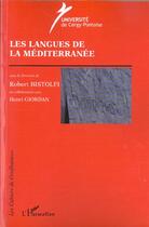 Couverture du livre « Les langues de la mediterranee » de  aux éditions L'harmattan