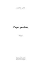 Couverture du livre « Pages perdues » de Andree Lynn aux éditions Editions Le Manuscrit
