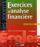 Couverture du livre « Exercices d'analyse financière (4e édition) » de Beatrice Grandguillot et Francis Grandguillot aux éditions Gualino