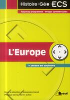 Couverture du livre « Géodynamique continentale de l'Europe » de Alexandra Monot et Philippe Sierra aux éditions Breal