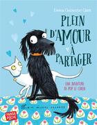 Couverture du livre « Plein d'amour à partager ; une aventure de Pop le chien » de Emma Chichester Clark aux éditions Albin Michel