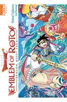 Couverture du livre « Dragon quest - emblem of Roto Tome 5 » de Kamui Fujiwara et Chiaki Kawamata aux éditions Ki-oon