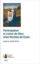 Couverture du livre « Participation et vision de Dieu chez Nicolas de Cues » de  aux éditions Vrin