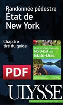 Couverture du livre « État de New York ; randonnée pédestre » de  aux éditions Ulysse