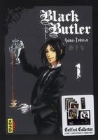Couverture du livre « Black butler ; COFFRET VOL.1 » de Yana Toboso aux éditions Kana
