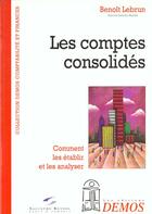 Couverture du livre « Comptes Consolides » de Lebrun B aux éditions Demos