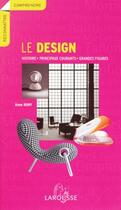 Couverture du livre « Le Design » de Anne Bony aux éditions Larousse