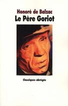 Couverture du livre « Pere goriot (le) » de Balzac Honore De / J aux éditions Ecole Des Loisirs
