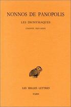 Couverture du livre « Dionysiaques Tome 9 ; chapitres 25-29 » de Nonnos De Panopolis aux éditions Belles Lettres