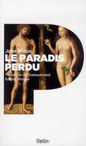 Couverture du livre « Le paradis perdu » de John Milton aux éditions Belin
