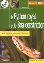 Couverture du livre « Le python royal et le boa constrictor » de M Millefanti aux éditions De Vecchi