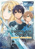 Couverture du livre « Sword Art Online - Alicization Tome 1 » de Kotaro Yamada et Reki Kawahara aux éditions Ototo