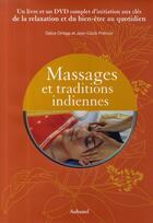Couverture du livre « Coffret massages et traditions indiennes » de Ortega/Poiroux aux éditions La Martiniere
