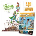 Couverture du livre « Super Environman Tome 1 : sous les déchets, la plage » de Thomas Priou et Bruno Madaule aux éditions Bamboo